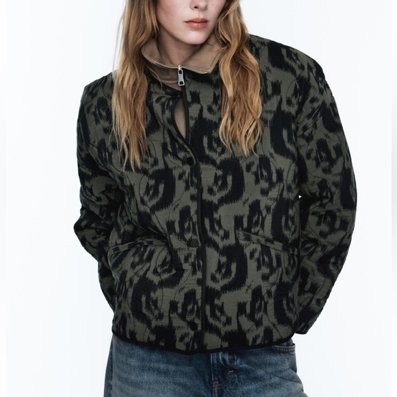 🔥🔥🔥Zara quilted jacket. Size: M - Picture 3 of 10